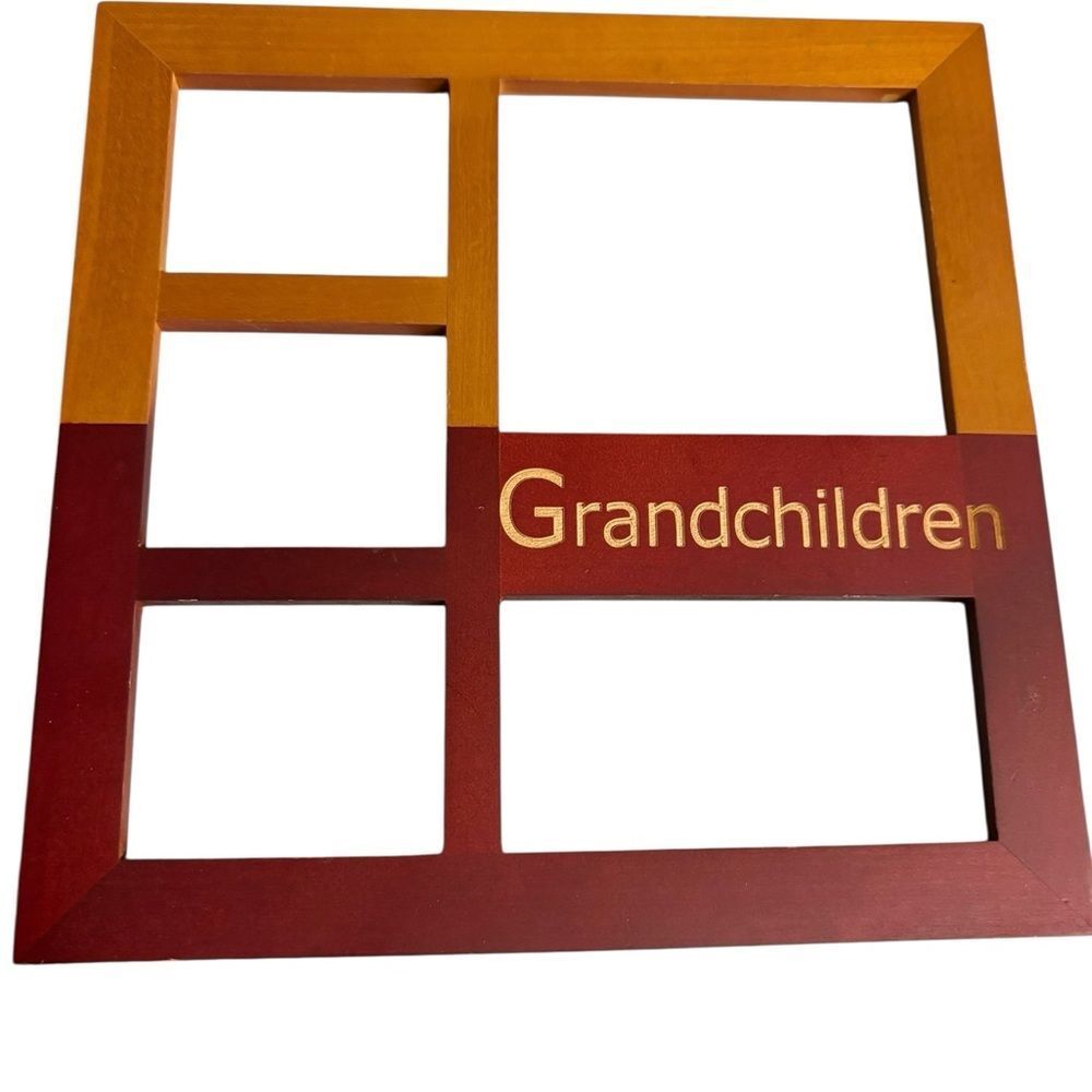 Grandchildren Wooden Photo Frame